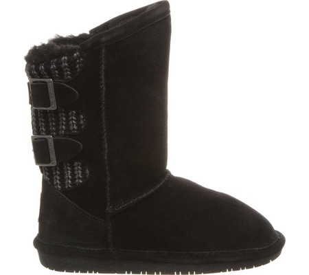 bearpaw women's boshie fashion boot taupe suede fur lined winter boots
