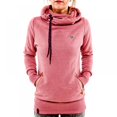 thumbnail image 2 of Ladies Pullover Long Sleeve Jumper Tops Women Hoodie Sweatshirt Sweater Coat, 2 of 6