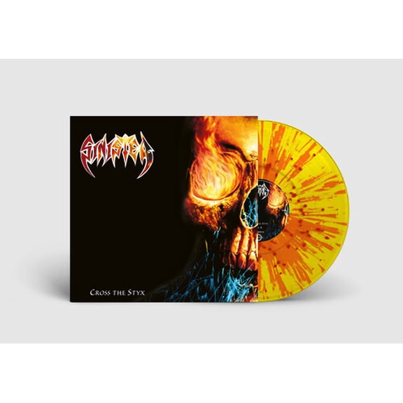 Sinister - Cross the Styx - Yellow/Red/Orange Splatter - Music & Performance - Vinyl