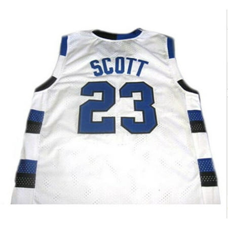 Nathan Scott #23 Ravens Basketball Jersey White One Tree Hill TV Adult