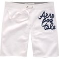 thumbnail image 1 of Aeropostale Stacked Aero Athletic Sweat Shorts para mujer, blanco, extra pequeño Aeropostale Sudor, 1 of 1