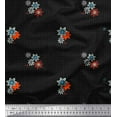 thumbnail image 1 of Soimoi Cotton Duck Fabric Dot & Floral Artistic Fabric Prints by Yard 42 Inch Wide, 1 of 3