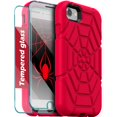 thumbnail image 1 of Funda Grifobes para iPhone SE 2022/2020/8/7/6/6S con 2 unidades de cristal, 1 of 7