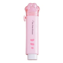 Jubipavy Eraser for Artists Rubber Erasers Sliding Retractable Eraser Cute Rubber Pencil Eraser Pupils Office Stationery