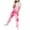 Pink, variant on Kids Tie Dye Jumpsuits Girls Spaghetti Strap Wide Leg Jumpsuit Overalls Pocket Fashion Summer Casual Outfits for Girl, Light Pink, 9 Years