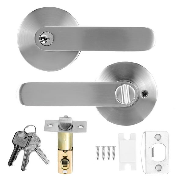MAYUJIAA Modern Handle Door Lock Universal Door Entrance Lever for Bedroom Bathroom AF323-5468