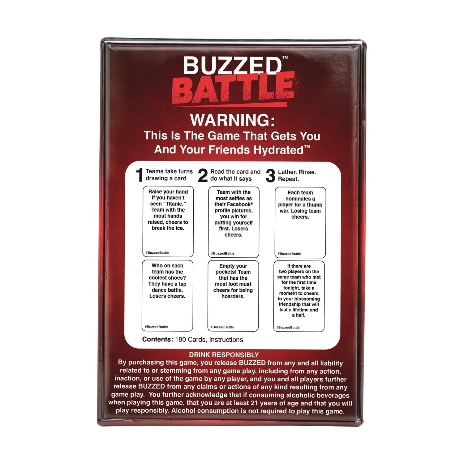 Buzzed Battle Adult Party Game by What Do You Meme?