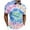 C_ Sky Blue, variant on SSAAVKUY Funny Tie Dye Printed Men's Golf Polo T-Shirt Quarter Zipper Short Sleeve Casual Collared Slim Fit Tee Yellow L