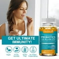 Probiotics 120 Billion CFU 36 Strains, Probiotic MultiEnzyme Digestive