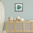 thumbnail image 4 of Stupell Industries Tropical Striped Angel Fish Black Floating Frame Canvas Art, 18 x 18, by Carol Robinson, 4 of 8