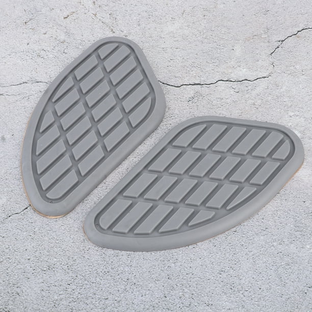 Almohadilla para tanque de motocicleta, par de protectores para tanque de combustible con agarre para rodillas de motocicleta de alto rendimiento
