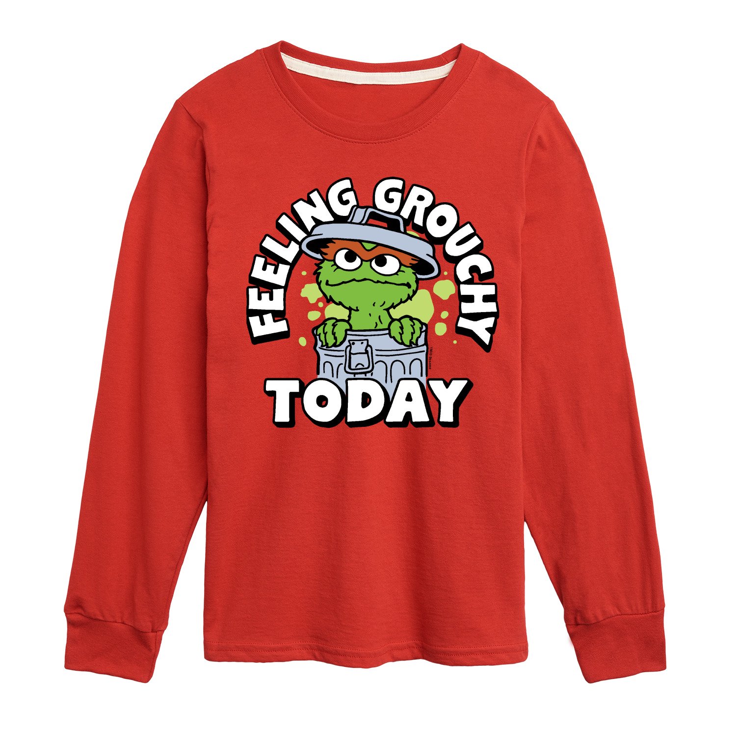 Sesame Street - Feeling Grouchy - Toddler and Youth Long Sleeve T-Shirt
