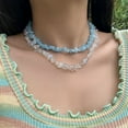 thumbnail image 2 of Vacation Style Irregular Gravel Necklace For Women, 2 of 2