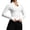 White_#11, variant on Sewkxo Women's Workout Jacket Lightweight Zip Up Cropped Yoga Jackets Slim Fit Athletic Tops with Thumb Holes,Hot Pink 2XL