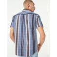 thumbnail image 4 of Free Assembly Men's Everyday Button-Down Shirt with Short Sleeves, 4 of 5