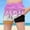 Hot Pink, variant on Crunowin Boys Summer Shorts Ice Cream Print Elastic Waist Lightweight Beach Shorts Blue Size 11