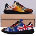 thumbnail image 3 of LeStWe Forget Poppy Veteran Anzac Day New Zealand Shoes Sneakers Black Size 6, 3 of 7