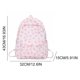 thumbnail image 2 of Mochila de nailon para estudiantes con lazo impreso para niñas y mujeres mochila bonita, 2 of 9