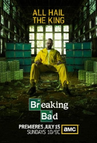 24 x 36 inches Breaking Bad Typographic Quotes Poster