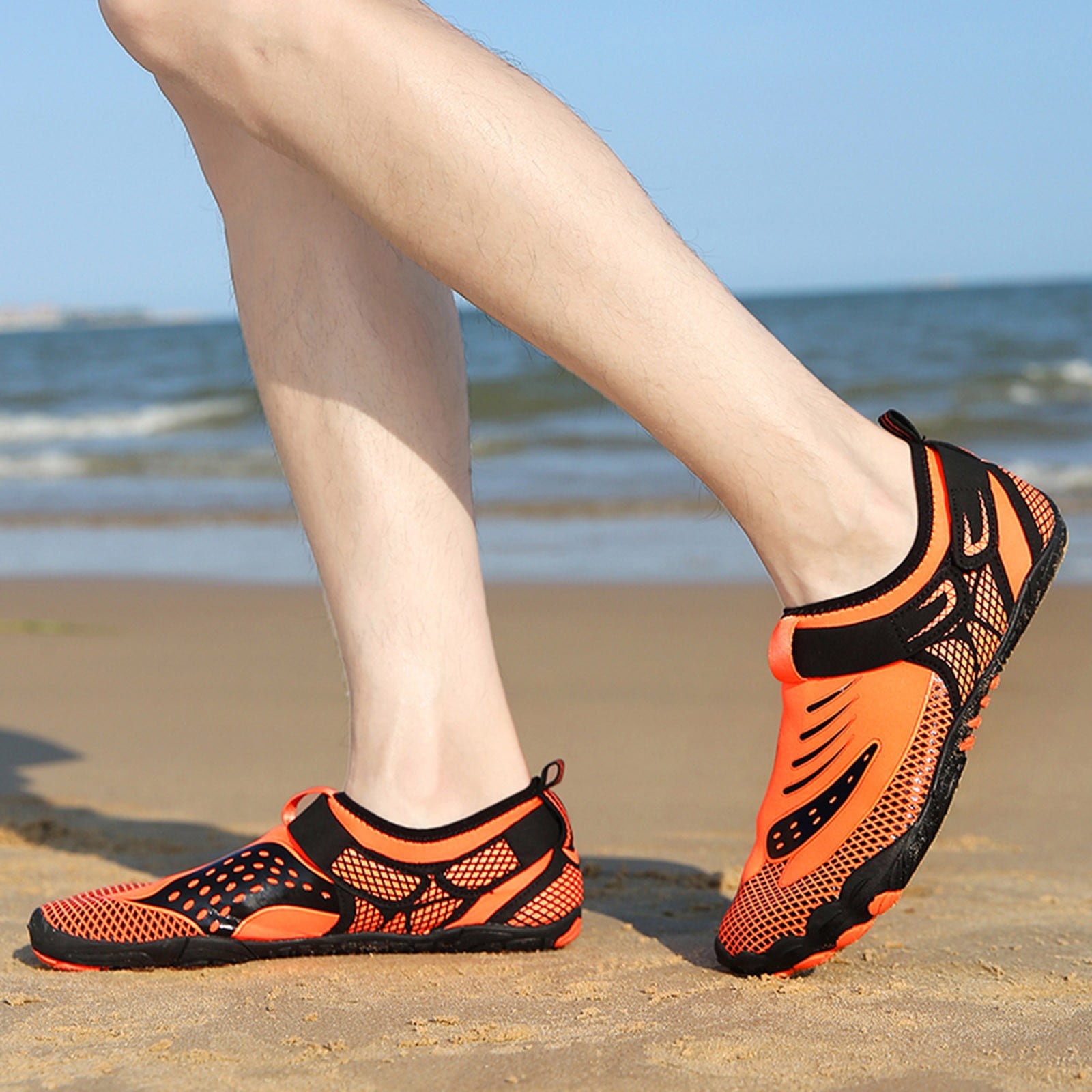 Mostsola Swim Water Shoes for Women Men Aqua Athletic Hiking Beach Anti-Slip Barefoot Sneakers