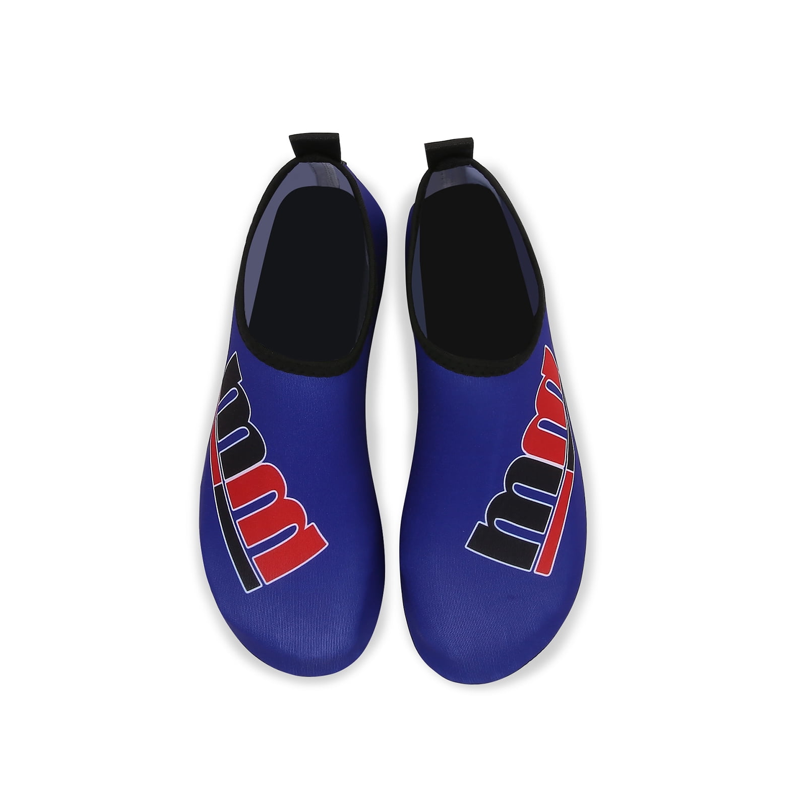 Men and Women a Slip On Barefoot Quick-Dry Beach Aqua Yoga Water Shoes (MM/Purple, 4-5 Women)