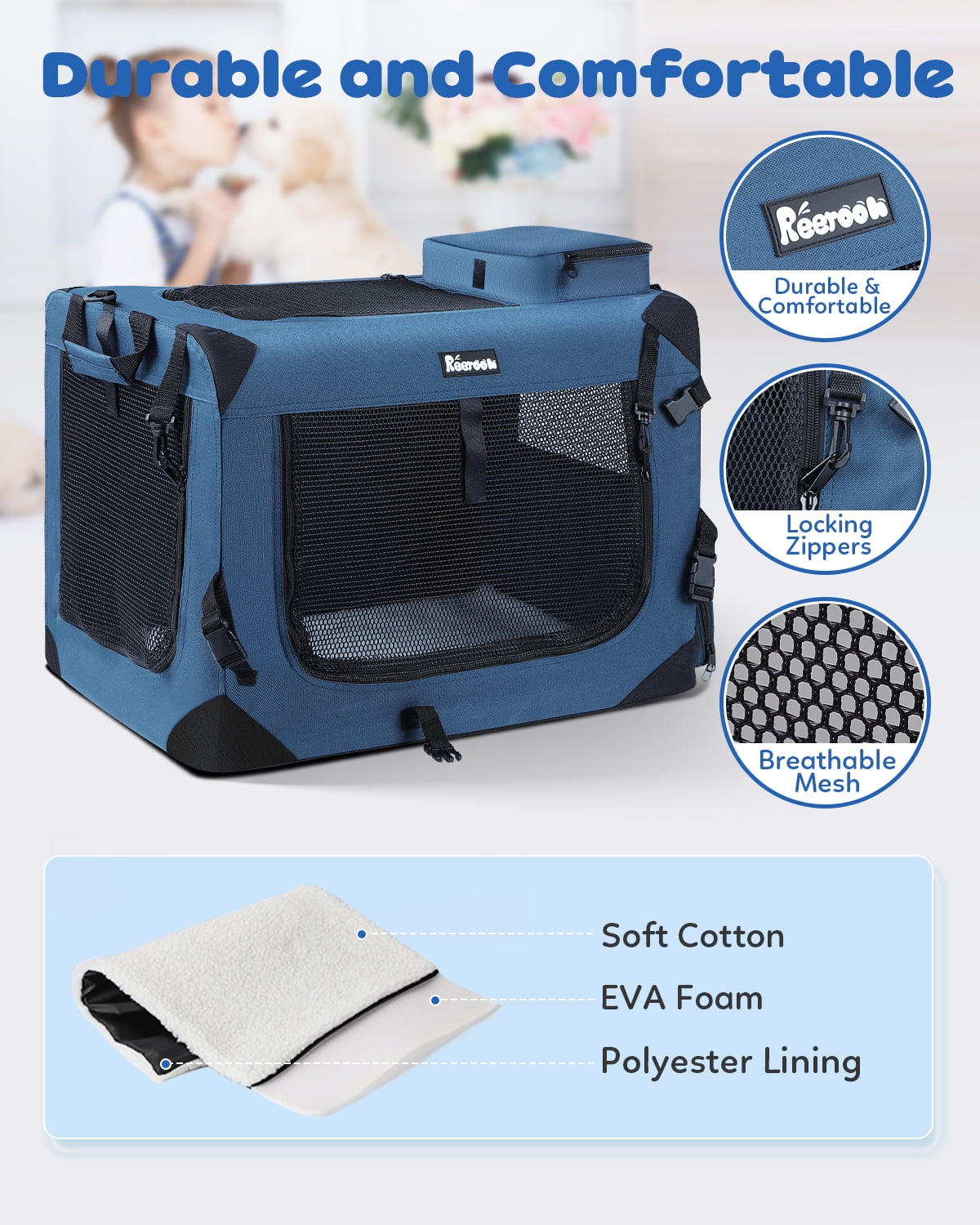 Reerooh Large Pet Carrier 24