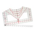 thumbnail image 1 of Guía de reglas para camisetas Guía de impresión DIY Accesorios para medir ropa Herramienta de calibración Herramienta para medir camisetas delanteras, 1 of 8