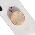 thumbnail image 1 of GHSDFBB Authentic Natural Sea Shell Mother of Pearl Expandible Collapsible Mobile Phone Grip Stand Holder for Smartphone Tablet Cell Phone Accessory (Creme Color), 1 of 7