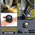 thumbnail image 2 of Foldable Portable Chain Anti-theft Lock For Bicycles  Electric Cars  Motorcycles, 2 of 5