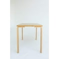 thumbnail image 4 of CHK Table Scandinave / Table Rectangulaire Polyvalente en Placage de Chêne / Bureau d'Ordinateur Ou Table de Salle à Manger, 4 of 7