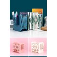 thumbnail image 3 of CHO （Green）Bookends Magazine Storage Holder Book Stand Rack Pen Holder Office Table Accessories, 3 of 5