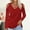 Red, variant on Black and Friday Clothing Sales Idoravan Long Sleeve Shirts for Women Winter Women's Solid Off Shoulder Fashion Long Sleeve Top Red S