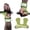 One Size - Green, variant on ANUEKLEAR Gy Straps Weight Lifting, Double Leather Lifting Straps for en Deadlift with Cushion Wrist Loop, Gy Lifting Wrist Wraps for Weightlifting