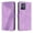 Purple, variant on Phone Case for Motorola Moto G54 Flip Folio Magnetic Kickstand Card Slots Cover Wallet