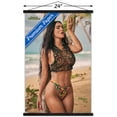 thumbnail image 3 of Sports Illustrated: Swimsuit Edition - Megan Fox Tree 23 Wall Poster with Magnetic Frame, 22.375" x 34", 3 of 5