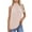 Pink, variant on Summer T Shirts for Women Fashion Woman Causal Turtleneck Solid Blouse Sleeveless T-Shirt Summer Tops T Shirts for Women Fashion Womens T Shirts for Summer Womens Summer Tops and Blouses