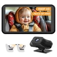 thumbnail image 1 of Cámara de coche para bebés Babyvue 1080P con monitor de 4,5 pulgadas con visión nocturna, 1 of 7