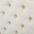 thumbnail image 5 of Annecy Contemporary Upholstered Full/Queen Fabric Headboard, Ivory and Black, 5 of 8