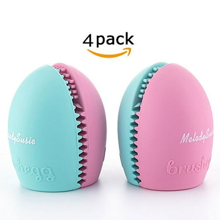 Brush Egg for Makeup Brush Cleaner - Lightweight & Non Toxic Silicone 4