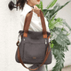 thumbnail image 3 of Bolso Multifuncional De Lona De Gran Capacidad Lab.G, Café oscuro, 3 of 5