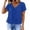 Blue, variant on Ruching Tops For Women Matching Linen Sets Women Clothing Linen Beach Set Dressy Casual Sets Interview Outfits For Women Interview Outfits For Women Business Professional