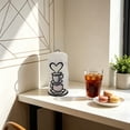 thumbnail image 5 of CuiLiyq Countertop Paper Towel Holder, Metal Stand with Cut-Out Pattern for Dining Room, Bathroom and Office, 5 of 6