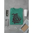 thumbnail image 3 of Naughty Krampus Humor Creepy Christmas Men's T-shirt, 3 of 4