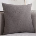 thumbnail image 1 of Housse de Coussin Gris Clair de 2 Housses de Coussin 45x45cm Housse de Coussin, 1 of 5