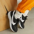 thumbnail image 4 of Womens Nike Waffle Debut Shoe Size: 6 Black - White - Orange - Clear Running, 4 of 5