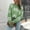 Green, variant on Women's Trendy Cute Floral Print Sweaters 2023 Fall Long Sleeve Knit Pullover Loose Crewneck Sweater Casual Tops