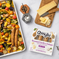 thumbnail image 3 of Amylu Foods Roasted Garlic & Asiago Chicken Sausages, 12oz, 4 Count, Refrigerated, 3 of 7