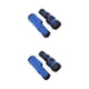 thumbnail image 3 of Greeniant 2 paquetes de protectores de piernas para mascotas, protección ajustable para el corvejón de la rodilla, recuperación a prueba de lameduras Type2 NO2 Greeniant CBP158024, 3 of 6