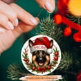 thumbnail image 2 of German Shepherd Wreath Ornament, Customized German Shepherd Ornament Christmas 2025, Personalized German Shepherd Name Ornament, German Shepherd Ornament, Gifts for Pet Lover, Dog Ornament Dzdu5v, 2 of 6