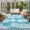 Cyan, Aqua, White, variant on Kitchen Mats for Floor 3x5 Ft, Navy Blue White Pineapple Non Slip Area Rugs for Kitchen Bedroom Entryway, Tropical Summer Botanical Fruits Washable Carpet Runner Rug Floor Mats for Bedroom